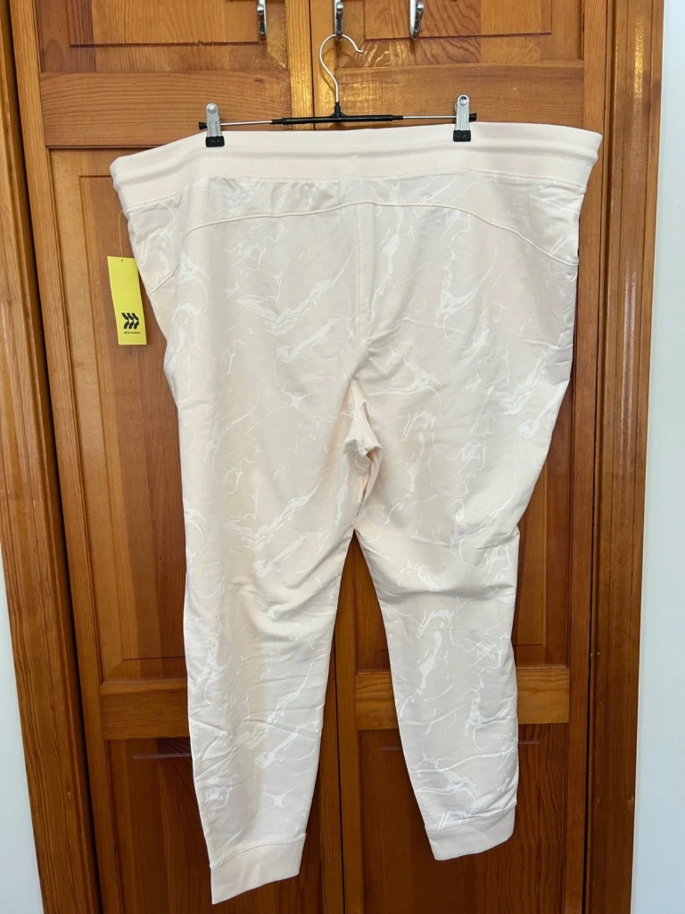 All in Motion Ivory French Terry Joggers Plus 3X NWT | Soft Knit Pull‑On Pants